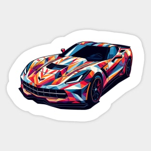 Chevy Corvette Sticker